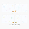 Grid Note - Kakao Friends Blue Choonsik Undated Weekly Planner