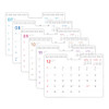 Back Monthly Calendar  - Ardium 2026 Time For Healing Desk Calendar