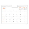 Back Monthly Calendar  - Ardium 2026 Time For Healing Desk Calendar