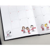 Cute Peanuts design - PEANUTS 2026 Premium Dated Monthly Planner