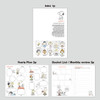 Planner Pages - PEANUTS Premium Undated Monthly Planner
