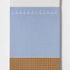 Blank & Grid Design - Notful Half Dateless Monthly Planner Notepad