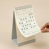 Standing Desk Scheduler - Paperian 2026 One Month Goal Tracker Desk Calendar