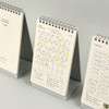 Paperian 2026 One Month Goal Tracker Desk Calendar