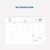 Calendar Pages - Indigo 2026-2027 Gibon Desk Calendar