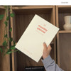 Simple Red - O-Check 2026 Record Your Day A4 Dated Monthly Planner