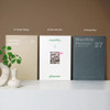 3 Option - O-CHECK 2027 Record Your Day A4 Dated Monthly Planner