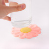 Cute Daisy - Appree Pink Daisy Flower Silicone Coaster