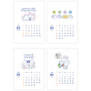 Calendar Pages - O-CHECK 2026 Living My Best Life Monthly Desk Calendar