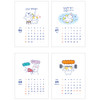 Calendar Pages - O-CHECK 2026 Living My Best Life Monthly Desk Calendar