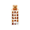 pureureum design Plush Cupid Bear Clear Sticker