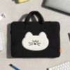 Black - Romane Brunch Brother Mogry Hug 13-inch Laptop Sleeve