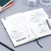 Lined Note - Paperian 2026 A'round The Day Large Dated Weekly Planner