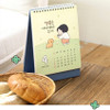 Standing Calendar - Indigo 2026-2027 Mindfulness Desk Calendar