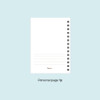 Personal Data - Paperian Bits And Pieces Mini Undated Weekly Planner
