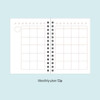 Monthly Plan - Paperian Bits And Pieces Mini Undated Weekly Planner