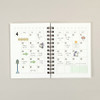 Monthly Plan - Paperian Bits And Pieces Mini Undated Weekly Planner