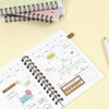 100gsm Paper - Paperian Bits And Pieces Mini Undated Weekly Planner