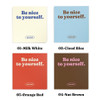 4 Colors - Paperian Be Nice To Yourself Dateless Weekly Diary Ver.2