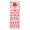 pureureum design Cupid Bear Ribbon Holographic Sticker
