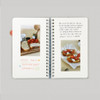Usage example of Paperian Flat Seed Small Blank Notebook