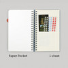 Paper Pocket - Paperian Flat Seed Small Blank Notebook