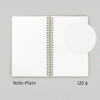 Blank Notebook - Paperian Flat Seed Large Blank Notebook