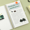 Usage example of Paperian Flat Seed Large Blank Notebook
