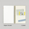Paper Pocket - Paperian Flat Seed Large Blank Notebook