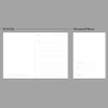 End Note & Personal Memo - Paperian Episode B6 Undated Weekly Diary Journal