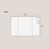 Size - Paperian Episode A6 Clear PVC Cover With Pen Holder