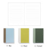 3 Colors - Paperian Episode A6 Lined Notebook