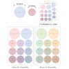 Memo 09,10 - Paperian Color Palette Paper Memo Sticker