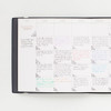 Monthly - 2NUL Square Band Drawing Dateless Weekly Diary Journal