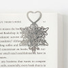 Steel Bookmark - Bookfriends Silver Snowflake Steel Bookmark