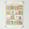 DIY Reading Challenge Map - Bookfriends Create 50 Books Reading Tracker Poster