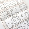 1 folding Package - Bookfriends Create 50 Books Reading Tracker Poster