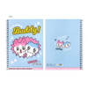 Blue - GOLGOLZ Happy Life Spiral Blank Notebook