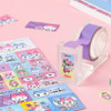 Square Sticker - GOLGOLZ Cute Korean Message Paper Sticker