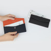 Two-Tone Wallet - Fenice Vegan Leather Cash Envelope Wallet