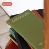 Moss Green - Indigo Gibon 6 Months Dateless Weekly Diary Journal