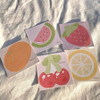 Dagong Fruit Die-Cut Memo Pad Set