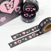 10m Tape - Bit By Bit Pink Crystal Washi Tape