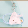 With Key Clip - Miffy Plush AirPods Drawstring Pouch with Bunny Carabiner