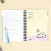 Lined Note - Maltese Index B5 Wire-Binding Lined Notebook