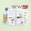Versatile Use - Be On D Catch Your Days Ticket Organizer with Stickers