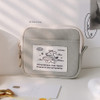 Warm Grey - Iconic Floby Mini Zipper Pouch Card Wallet