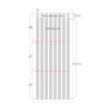3 Sizes from 1 Tab - Be On D Easy Cut Sticky Clear Long Index Set