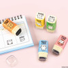 Maltese Puppy Black Ink Message Stamp