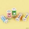 5 Option - Maltese Puppy Black Ink Message Stamp
